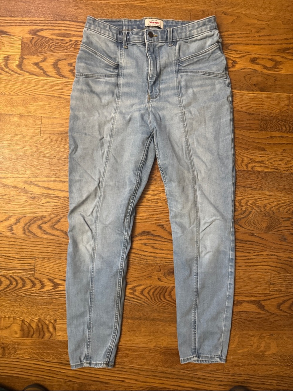 Wrangler Highest High Rise Western Skinny Jeans size 12